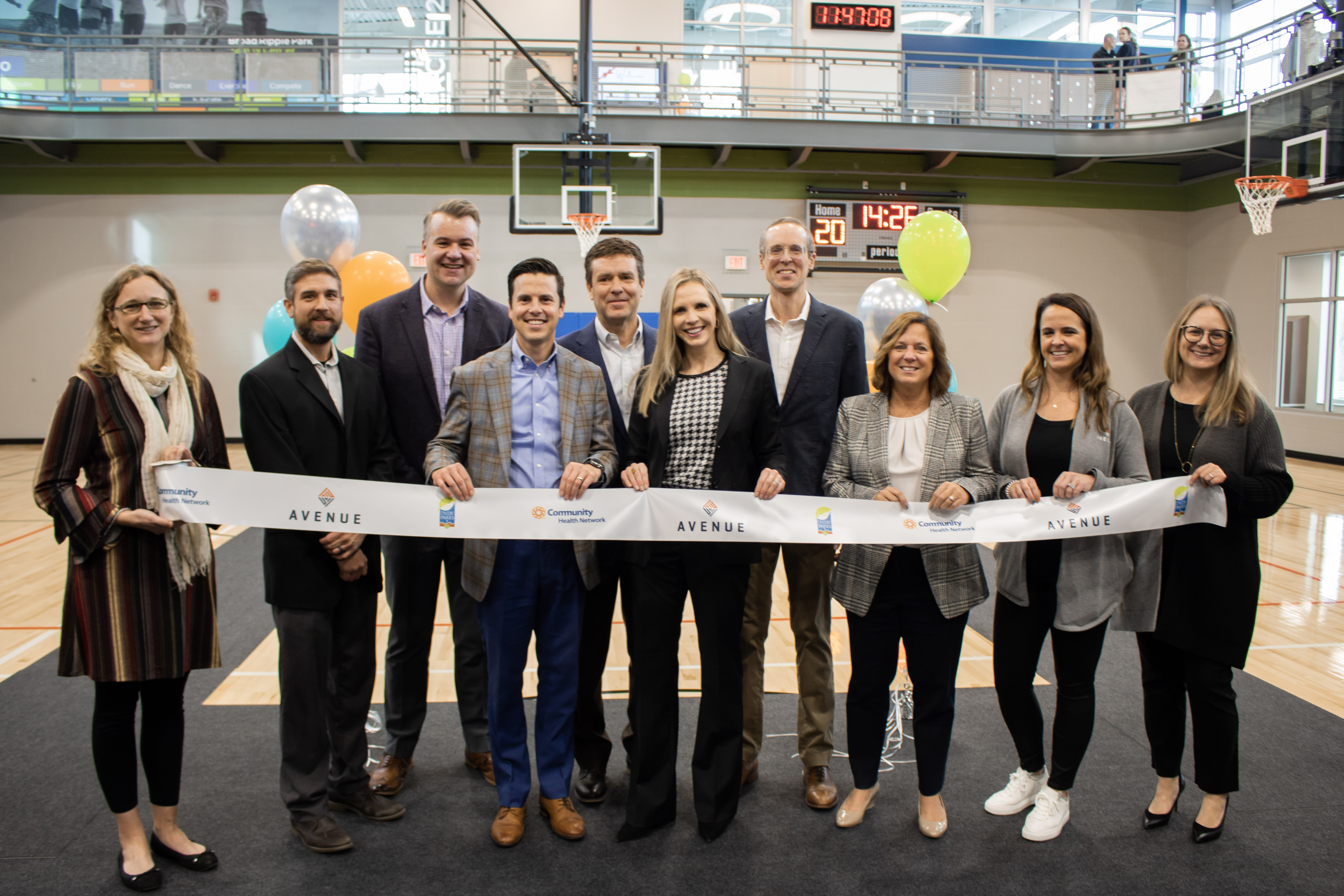Team Avenue celebrates grand opening at Broad Ripple Family Park